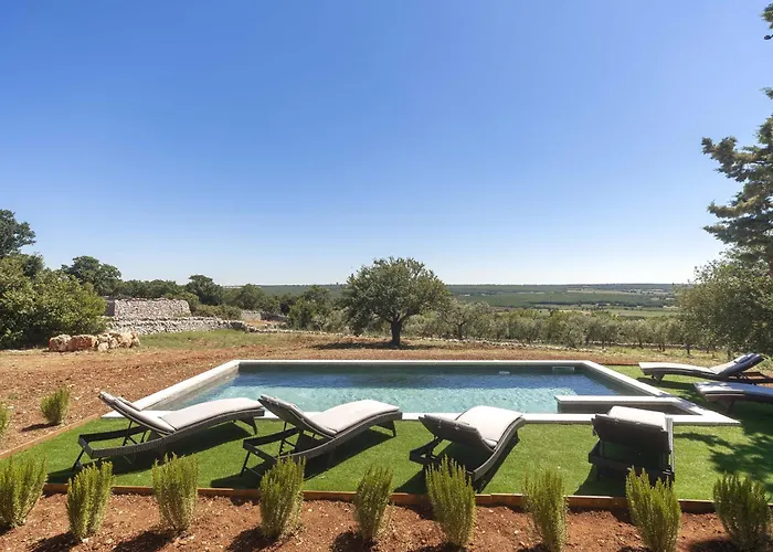 Trullo Badessa With Private Pool Villa Martina Franca