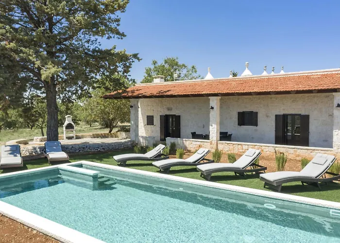 Trullo Badessa With Private Pool